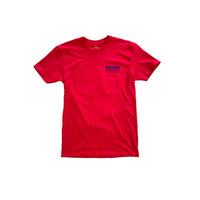 Barber Authority Tee-Red
